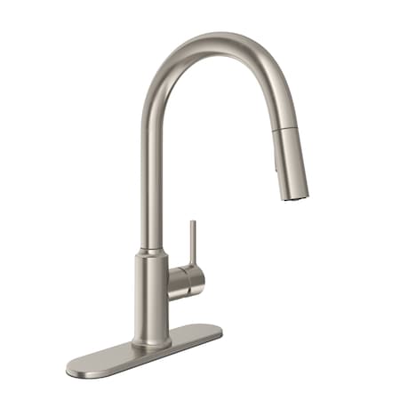 Proflo 1.5 GPM Single Hole Pull Down Kitchen Faucet PFXC4027ZBN